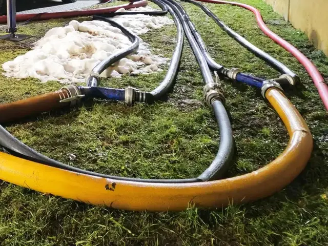 Hochwasser am 11.2.: Ein umfangreicher Feuerwehreinsatz verhinderte Schlimmeres. | Foto: Feuerwehr Forth