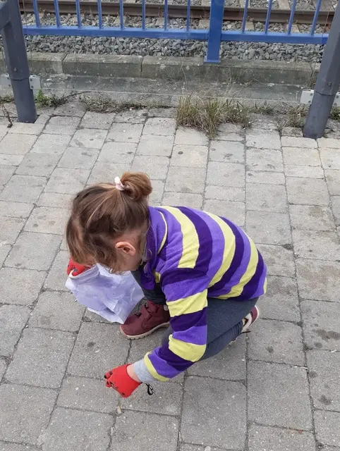 Maja, unsere fleißige Müllsammlerin  | Foto: Gerda Häfner