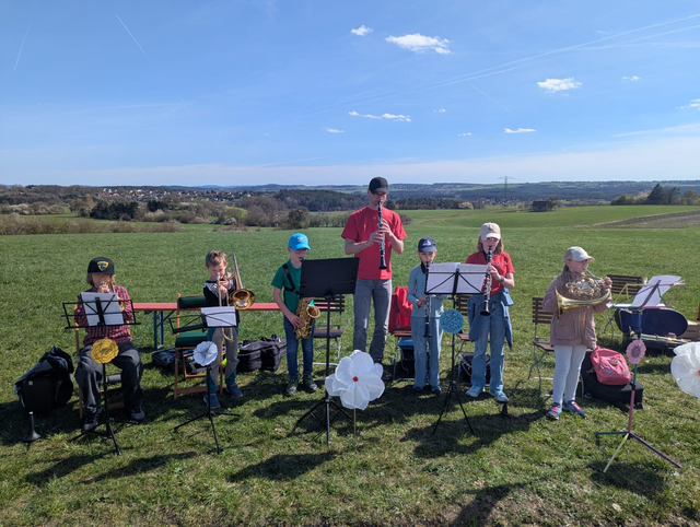 Die jungen Musiker zeigten im Bläsergruppenensemble ihr Können. | Foto: Verena Schön