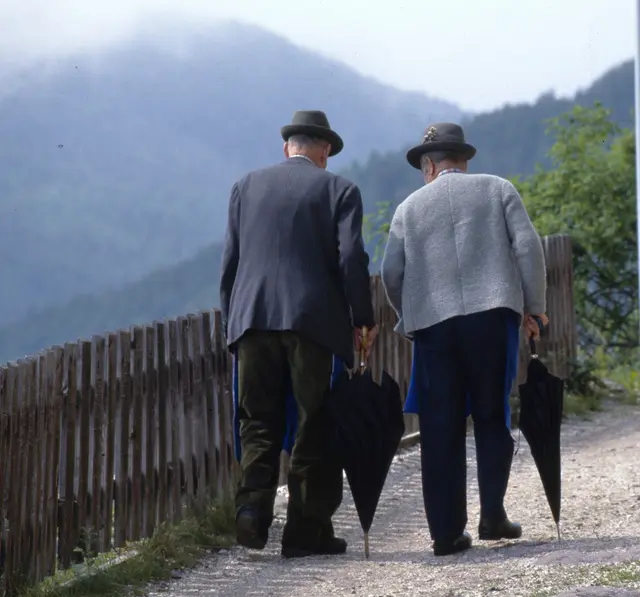 zwei Freunde ...  | Foto: Dr. Manfred Schildknecht 