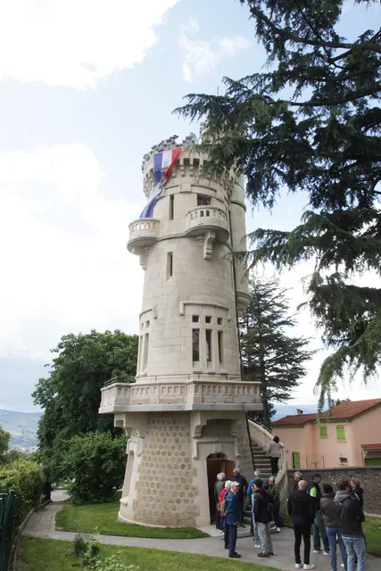 Der berühmte „Tour de la Jalousie“ (Neid-Turm) wurde nach langjähriger, aufwändiger Restaurierung wieder öffentlich zugänglich gemacht. | Foto: Uwe Rahner