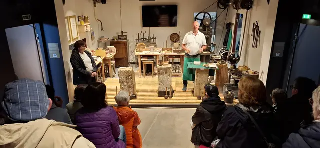 Im Goldschlägermuseum Schwabach wurde die traditionsreiche Herstellung von Blattgold anschaulich präsentiert. | Foto: Privat