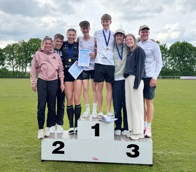 Das Team der LG Eckental freute sich über mehrere Podestplätze und persönliche Bestleistungen | Foto: privat