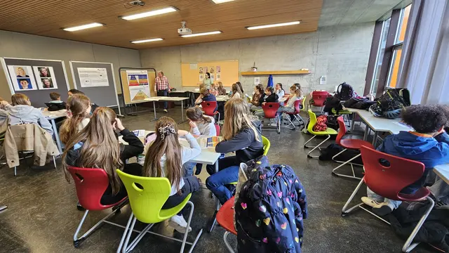 Demokratie-Workshop im Gymnasium Eckental | Foto: Privat