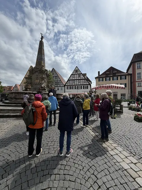 In der Goldschlägerstadt Schwabach. | Foto: Privat