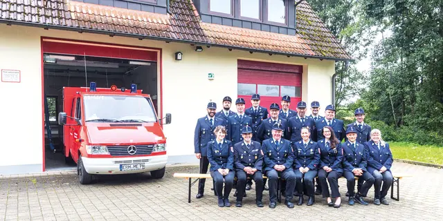 Klein aber fein und bereit für das große Fest: Die Feuerwehr Mausgesees-Ebach freut sich schon auf viele Gäste, die mit ihr feiern wollen. | Foto: Privat