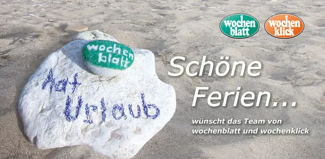 Das wochenblatt macht Sommerpause bis einschließlich 26. August. | Foto: wochenblatt-Redaktion