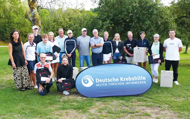 Auf der 18-Loch-Golfanlage des Golf Club Erlangen in Kleinsendelbach qualifizierten sich im Regionalfinale der Golf-Wettspiele die Bestplatzierten für das Bundesfinale in Bad Neuenahr – und erspielten beträchtliche Spenden. | Foto: Privat