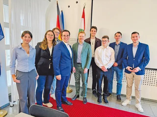 Beim European Institute of Innovation and Technology (EIT) in Budapest beschäftigte sich die Delegation mit der europäischen Innovationsförderung und der Zusammenarbeit zwischen Wissenschaft, Wirtschaft und Forschung. | Foto: Privat