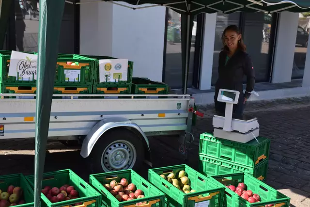 Auch der Obsthof Bauer aus Oberrüsselbach wird mit einem Stand am Ostermarkt vertreten sein.