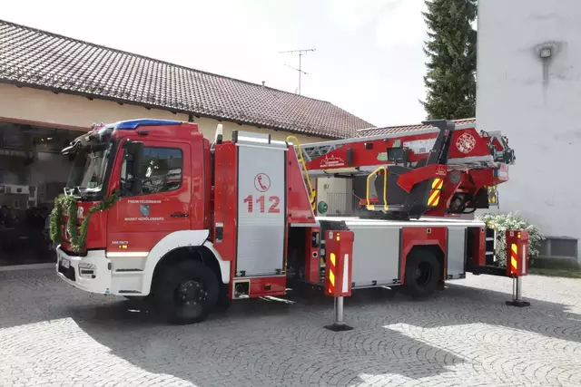 Das neue Drehleiterfahrzeug der Feuerwehr Heroldsberg ist sicher eines der Highlights am Tag der offenen Tür.