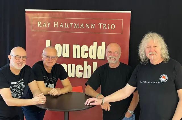 Das Motto des Ray Hautmann Trio ist „Lou nedd nouch!“- herzerfrischend mit fränkischem Drive. | Foto: Ray Hautmann Trio