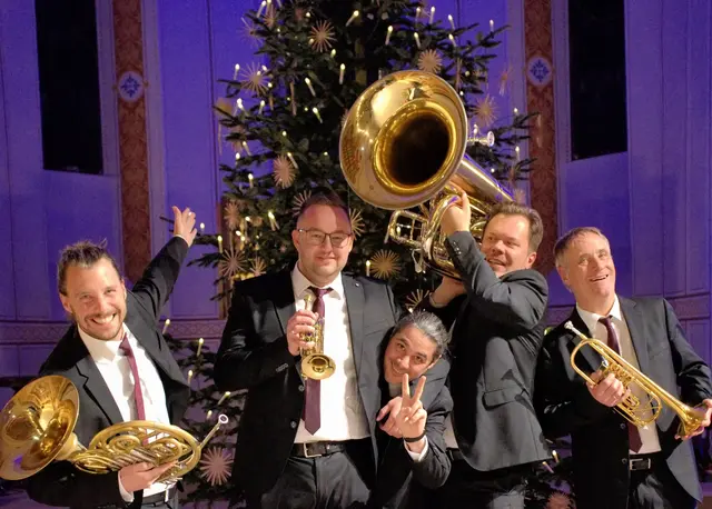 Classic Brass versprechen einen musikalischen Adventsabend voller Glanz und festlicher Freude. | Foto: Classic Brass