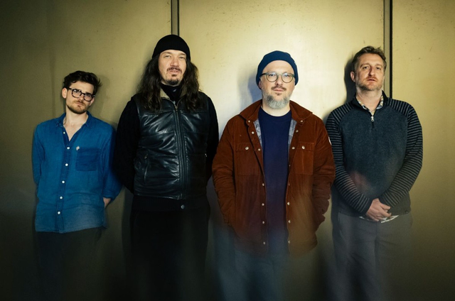 Alex Parzhuber (Drums), Andreas Kurz (Bass), Johannes Ludwig (Altsaxophon) und Loren Stillman (Tenorsaxophon) (v.li.).