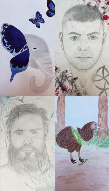 In der Mittelschule gibt es viele kleine Künstler, die ihre vielfältigen Werke in einer Vernissage dem interessierten Publikum zeigen. | Foto: Mittelschule Eckental