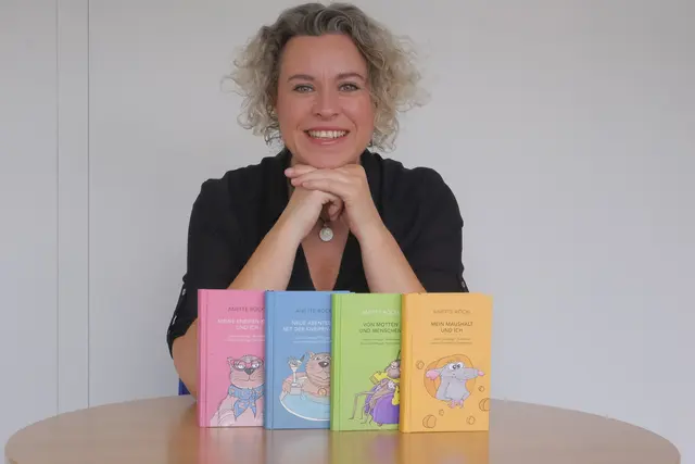 Anette Röckl liefert in ihren Büchern und Kolumnen eine ironische Betrachtung des fränkischen Alltags. Für Menschen mit und ohne Tiere, die dem Leben lieber mit Humor begegnen. | Foto: Günther Distler