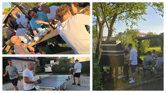 Grillfest beim TA Force Team