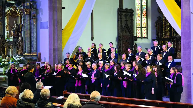 Der Erlanger Chor Vocanta bringt Werke rund um den 42. Psalm von Barock bis modern in die Christuskirche nach Neunkirchen am Brand.